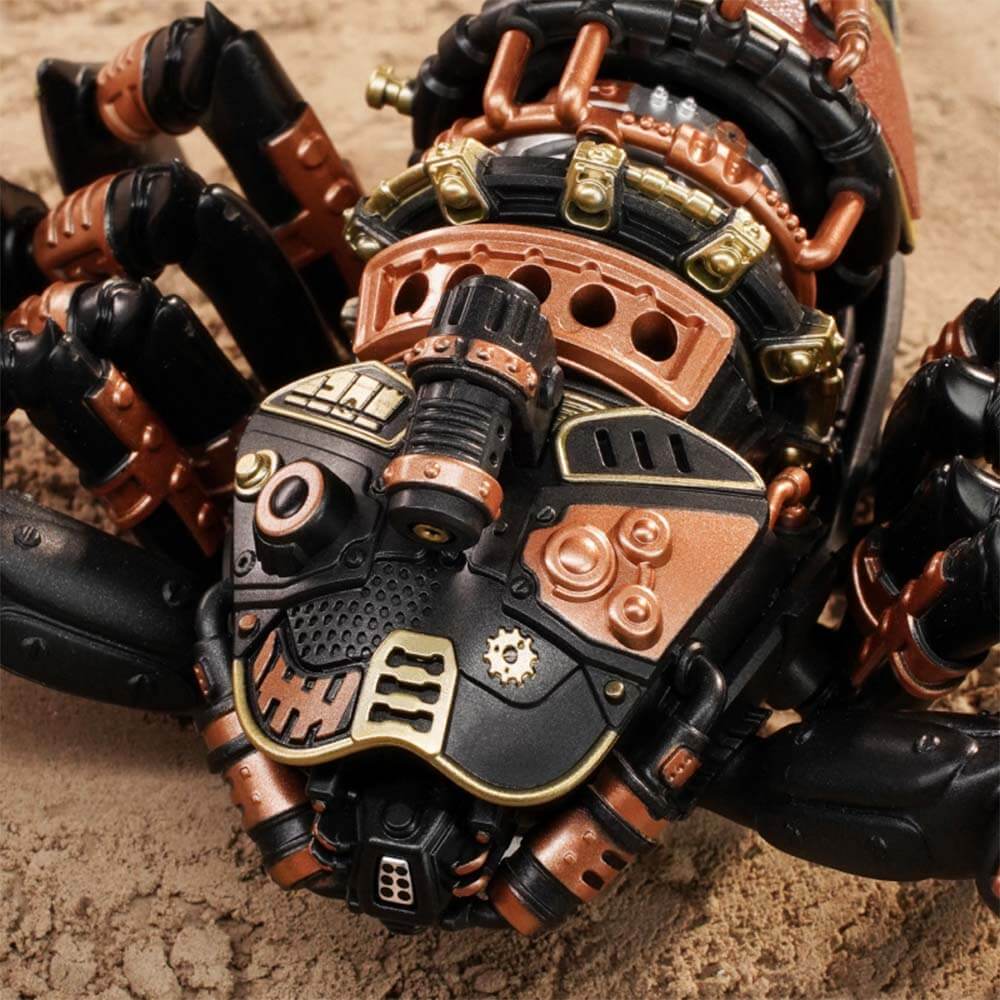 Emperor Scorpion Steampunk 3D Puzzle — Brass & Copper ABS, Metal & Leather