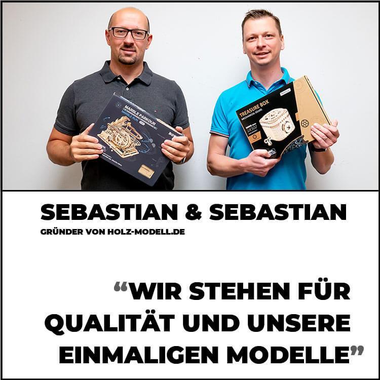 Desktop Ferris Wheel DIY Model Kit — Natural Plywood, 120pcs