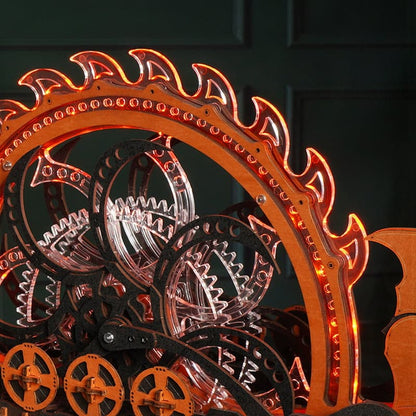 Viking Dragon Ship Wooden Model Kit – Interactive Decor