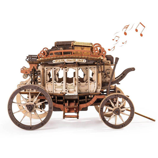 Stagecoach Mechanical Music Box