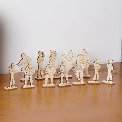 Wooden 3D Shotgun Puzzle Kit — Plywood, 170‑Piece DIY (Non‑Firing)