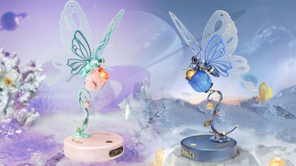 Mechanical Butterfly Model – Educational Decorative Piece with LED Lights
