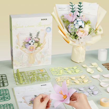 Springtime Bouquet DIY 3D-Puzzle – Assembly Kit