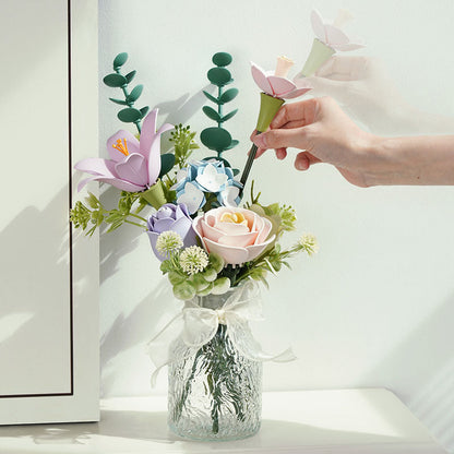 Springtime Bouquet DIY 3D-Puzzle – Assembly Kit