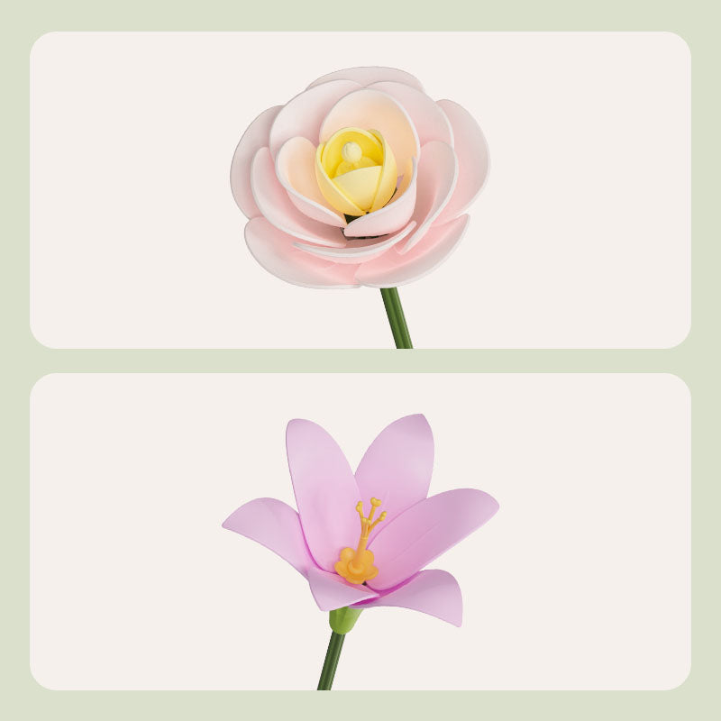 Springtime Bouquet DIY 3D-Puzzle – Assembly Kit