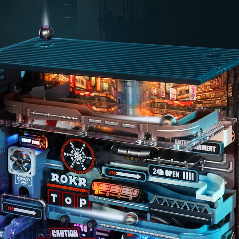 Main City Marble Run – Mechanical 3D Puzzle