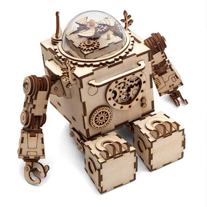 Robb-i: Robot with precision music box