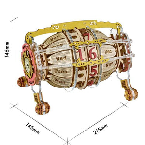 Time Engine Calendar with Watch