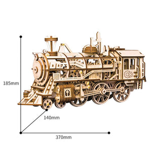 BIG 3 in ONE (clock, locomotive, treasure box)