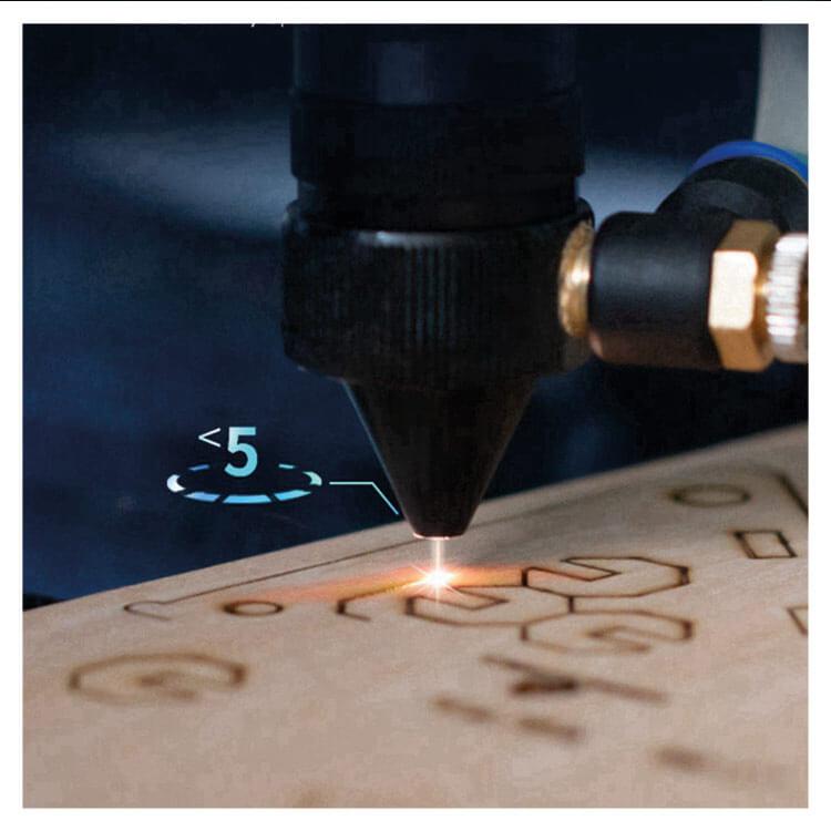 Natural Wood Tractor Model Kit — Plywood, Wind‑Up Tension Spring