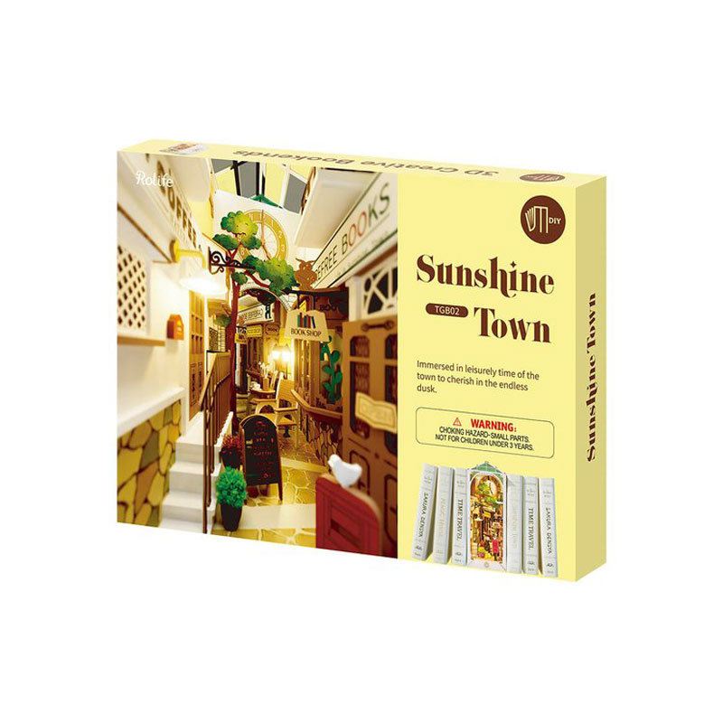 Bookshelf scene: Sunshine Town