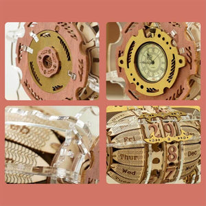 Time Engine Calendar with Watch