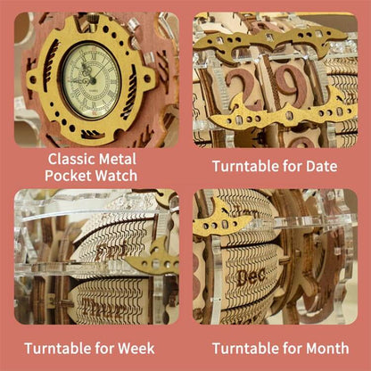 Time Engine Calendar with Watch
