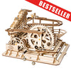 Marble Run Roller Coaster Kit — Birch Plywood, Natural Light Wood