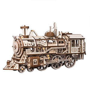 BIG 3 in ONE (clock, locomotive, treasure box)