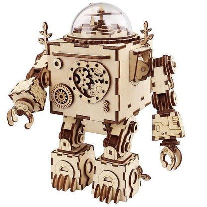 Robb-i: Robot with precision music box