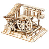 Marble Run: Pipeline Coaster — Light Wood Plywood Puzzle (239 pcs)