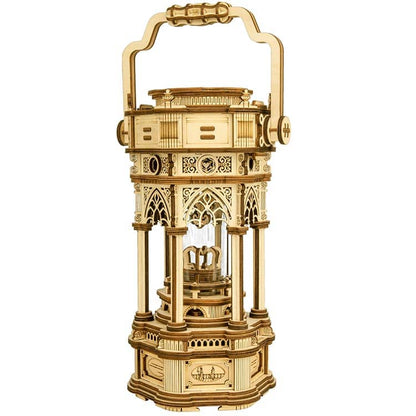 New: Victorian Lantern with real light (music box)