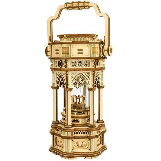 New: Victorian Lantern with real light (music box)