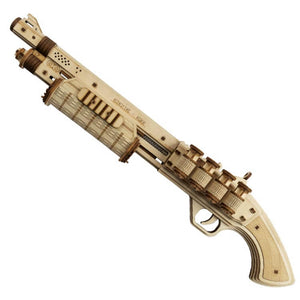 wooden shotgun