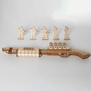 wooden shotgun