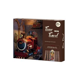 Bookshelf scene: Time Travel
