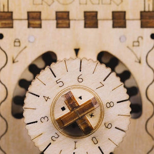 BIG 3 in ONE (clock, locomotive, treasure box)
