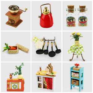 Jason's Kitchen dollhouse