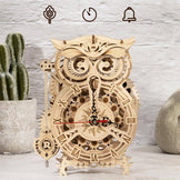 Owl Clock – wooden-town.com
