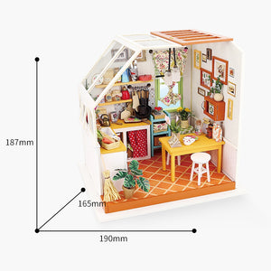 Jason's Kitchen dollhouse